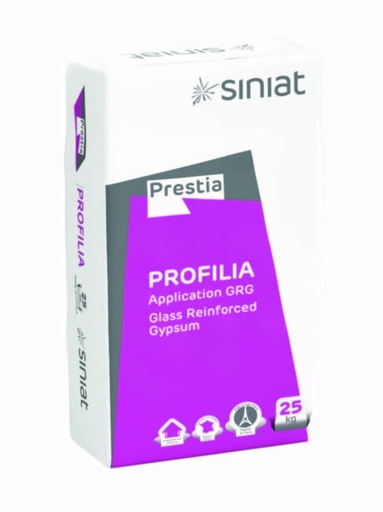 [PLA0003] PLATRE POUR STAFF PROFILIA 35 SINIAT SAC DE 25 Kg